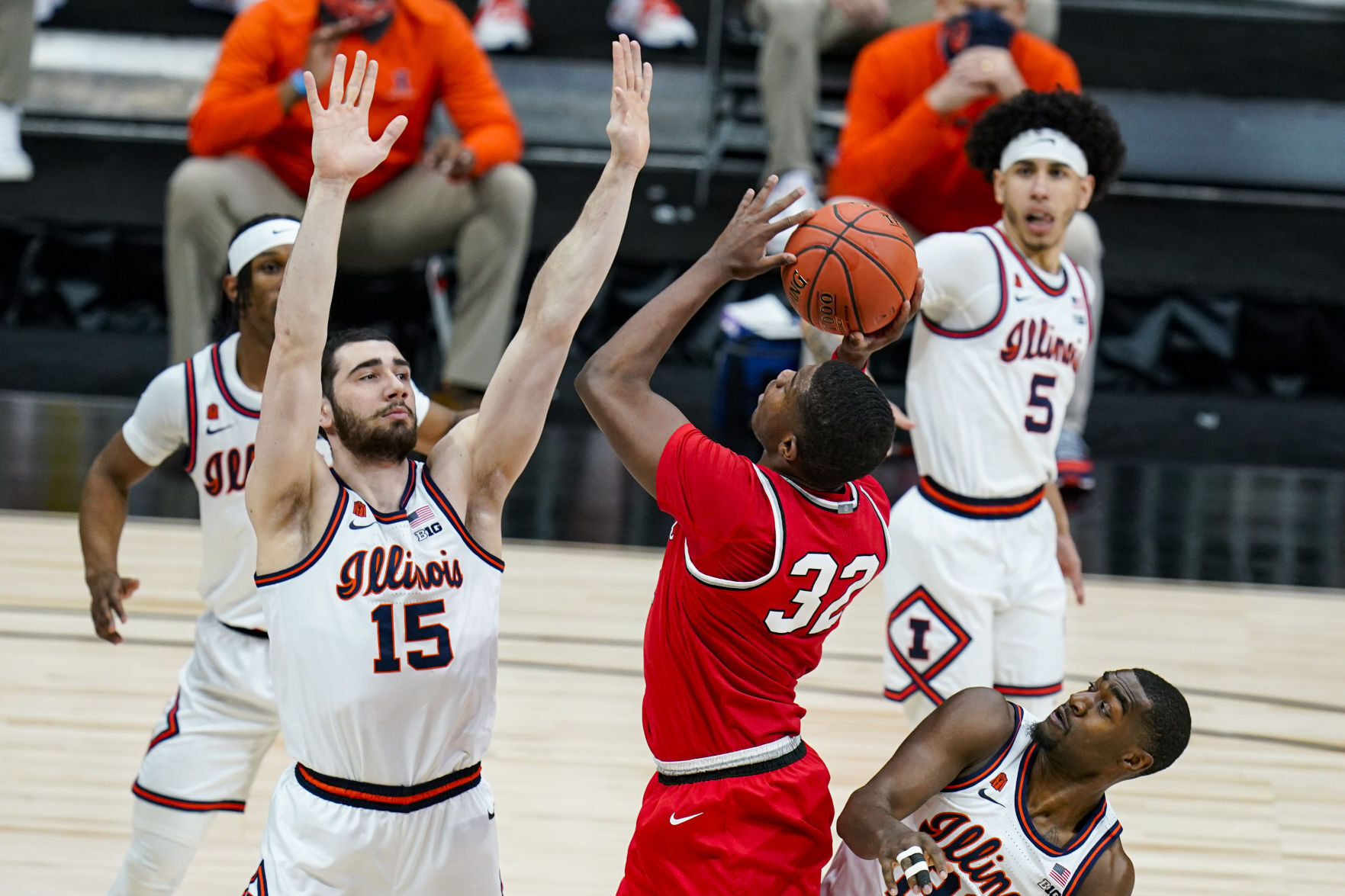B10 Ohio St Illinois Basketball